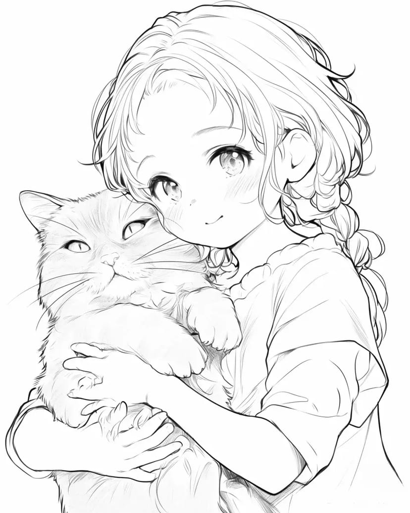 Abrazo con un Gato