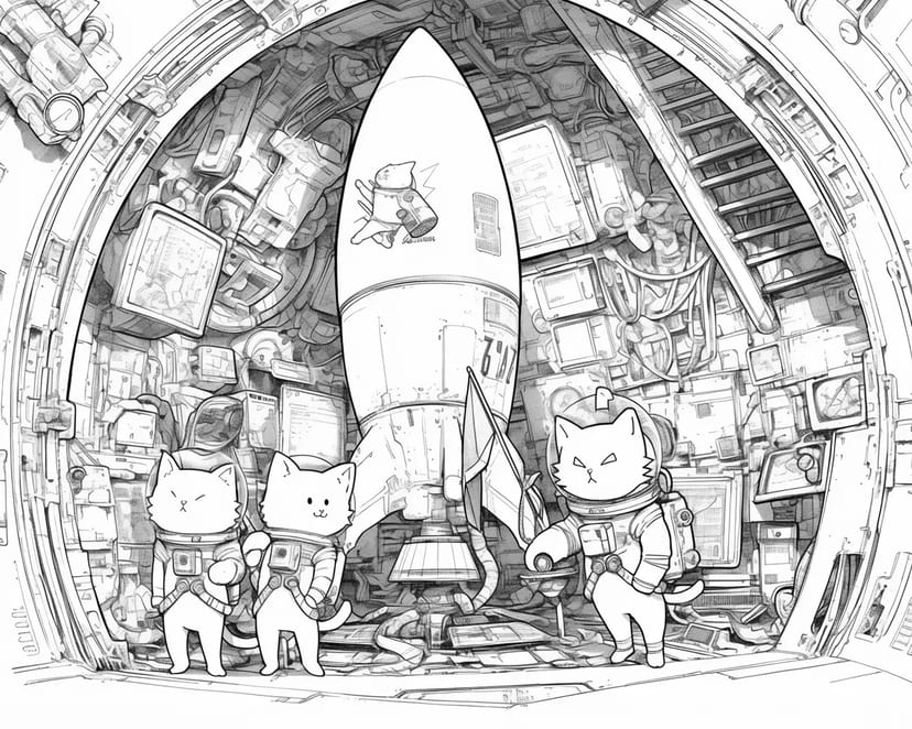Aventure des Chats de l'Espace