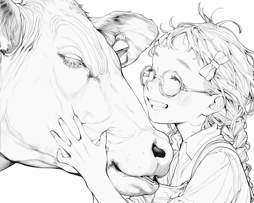 Amistad con una Vaca