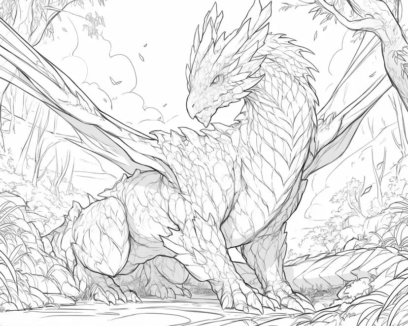 Dragón Guardián del Bosque