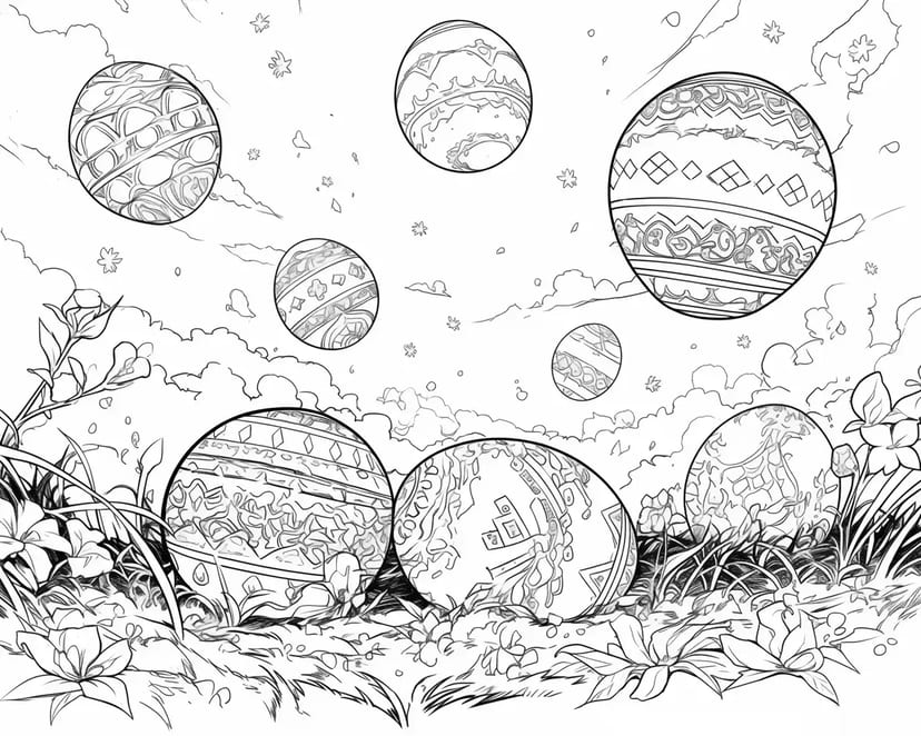 Huevos Misteriosos Flotantes