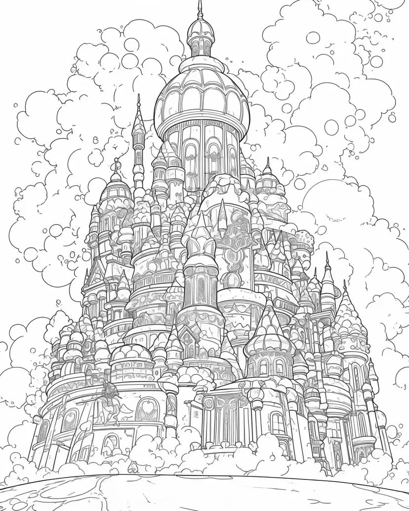 Castillo de Caramelos Mágico