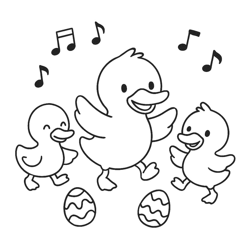La Danse Joyeuse des Canards