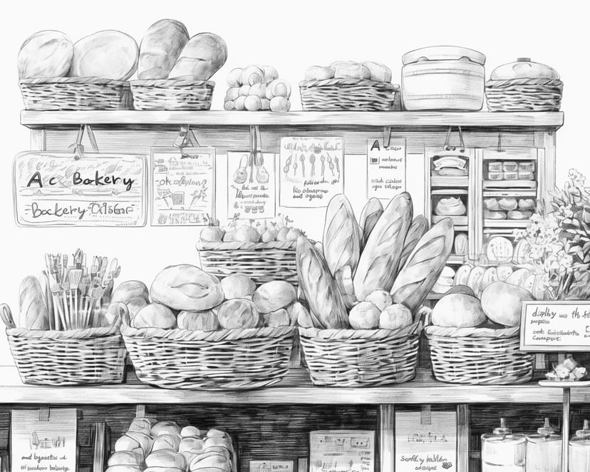 Estante de la Panadería