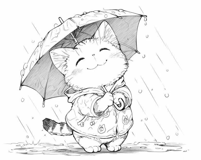 Rainy Day Kitty