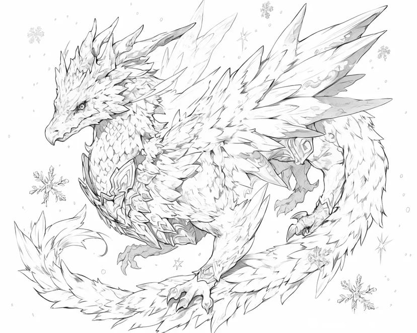 Dragón de Nieve