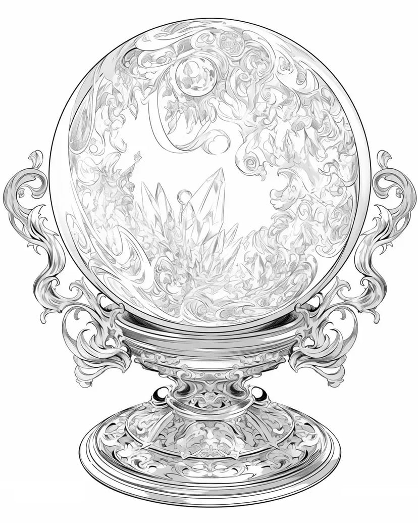 Bola de Cristal Mágica