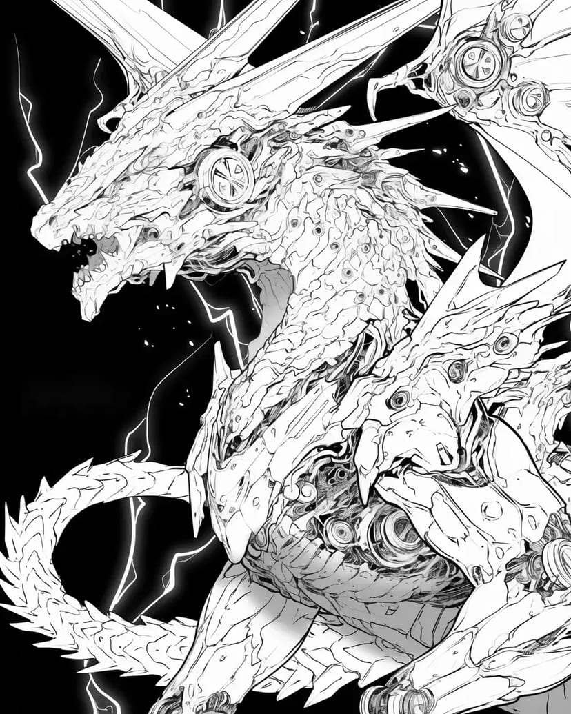 サイバードラゴンの雷鳴