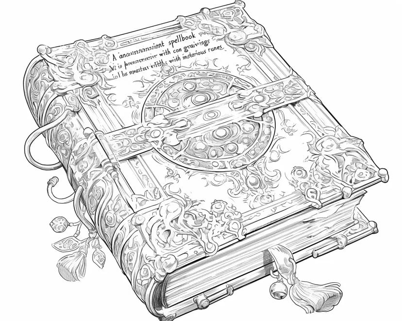 Livre de Sortilèges Ancien