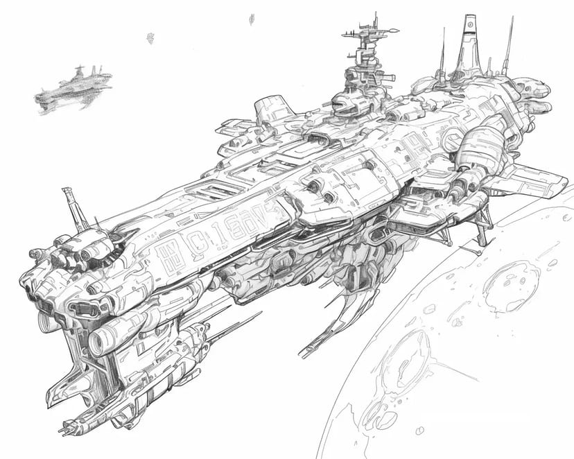 Aventura de la Nave de Batalla Espacial