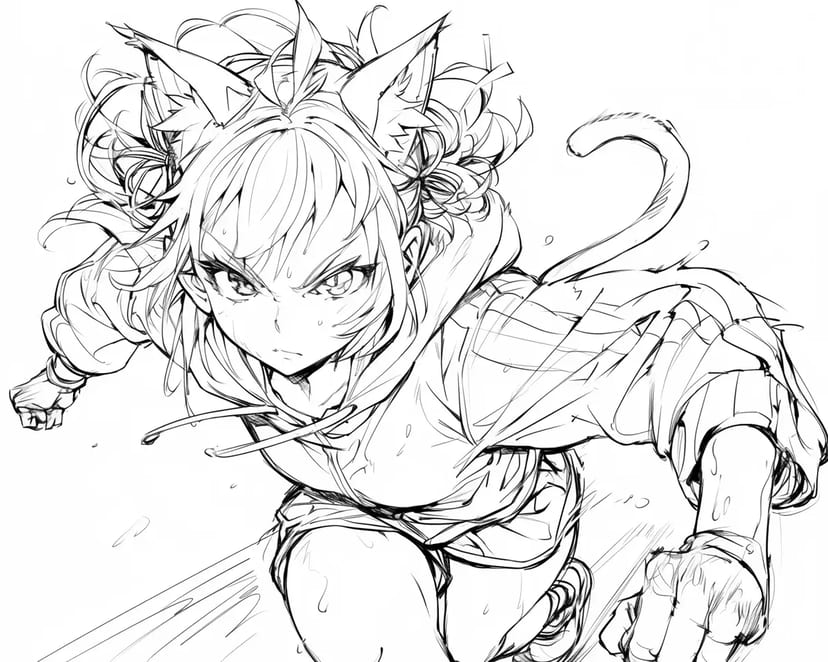 Energetic Runner