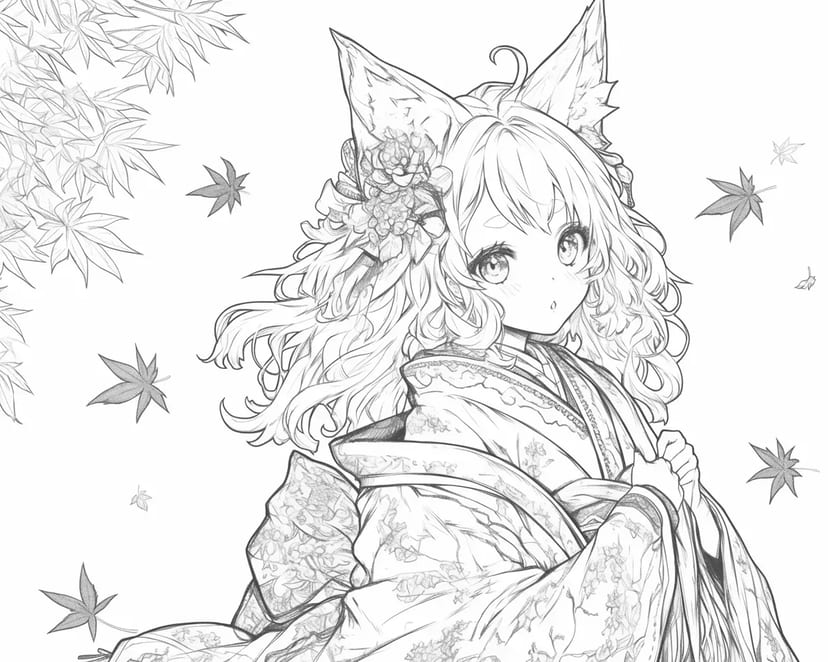 狐狸少女与秋风