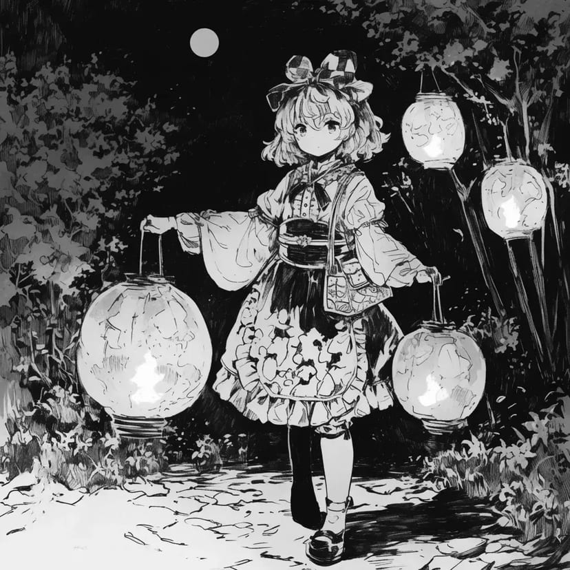 Promenade Nocturne aux Lanternes