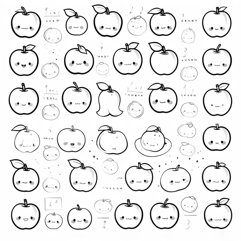 Diversión con Manzanas Adorables