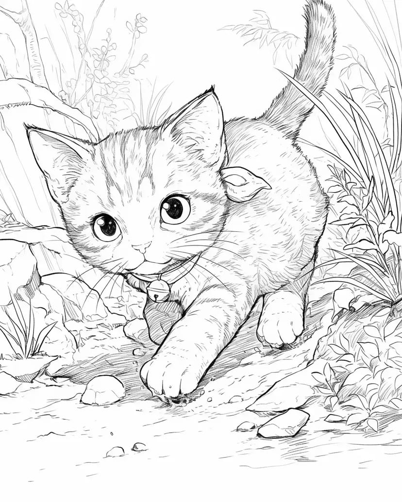 Котёнок в Приключении