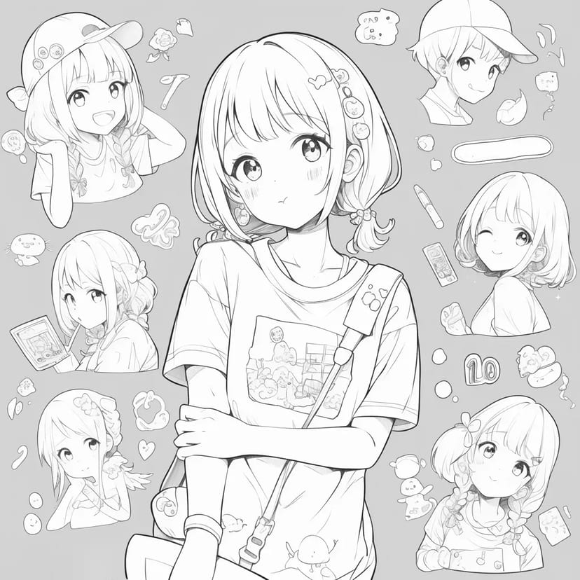 可爱女孩的冒险