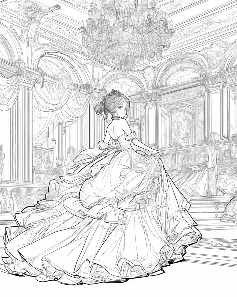 Princess at the Grand Ball
