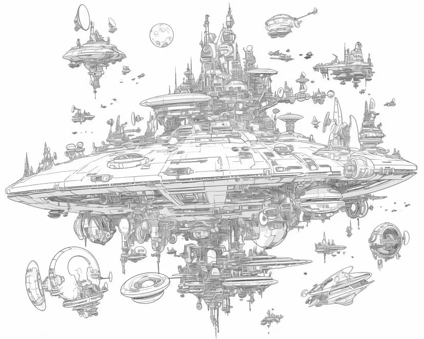 Ciudad Espacial del Futuro