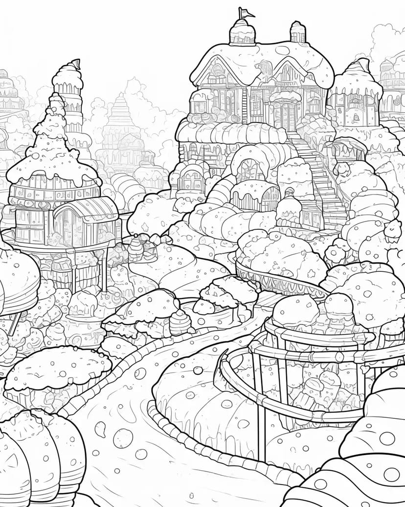 Paisaje urbano de la Tierra de Dulces