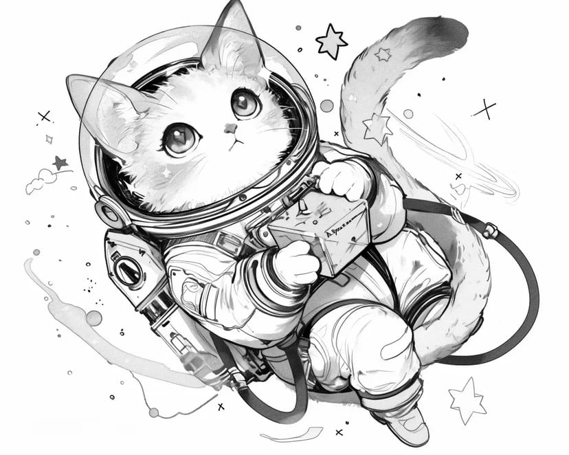 Aventure du Chat de l'Espace