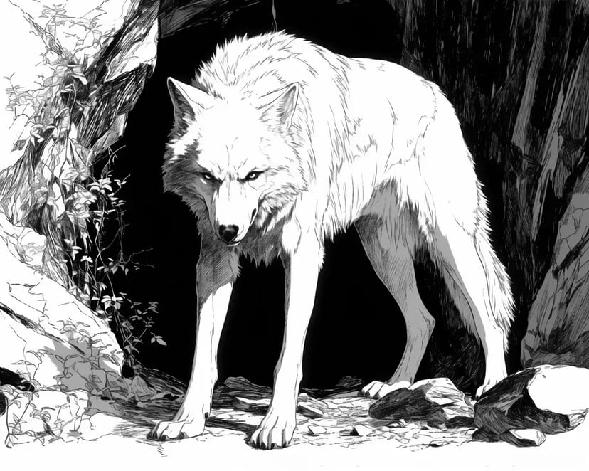Lobo Guardián de la Cueva