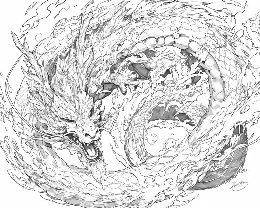 Dragon de Flammes