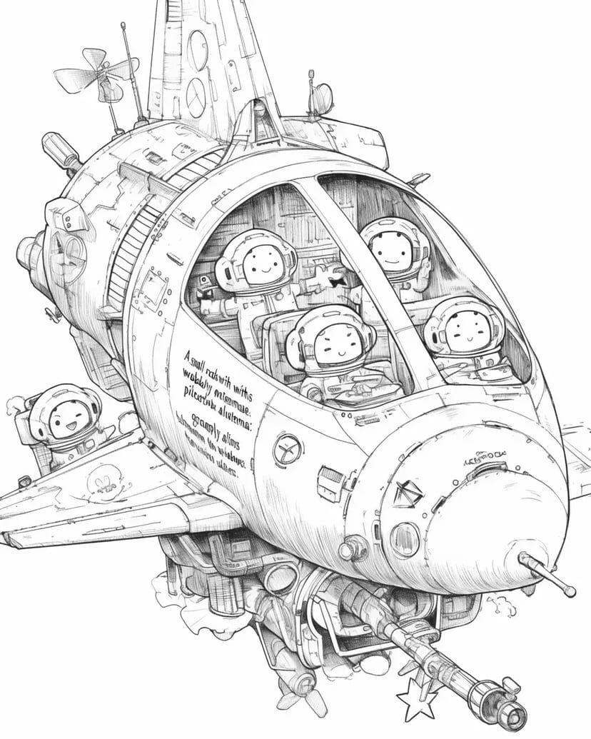 En route pour l'aventure spatiale!