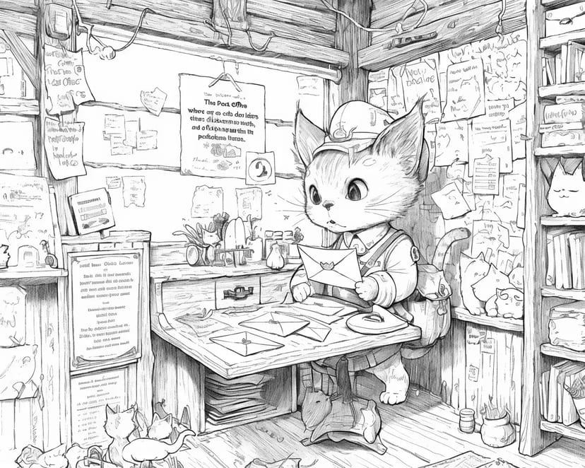 The Postal Cat