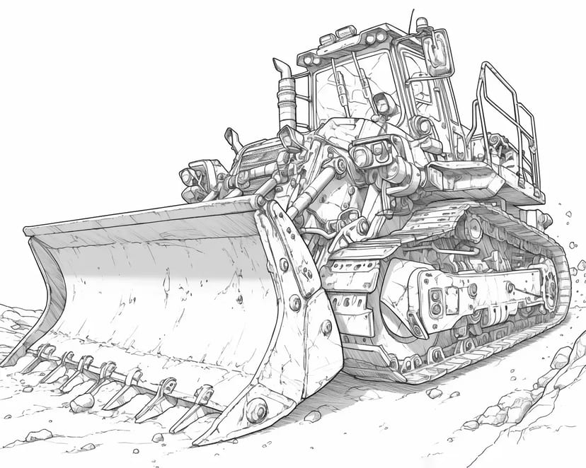 Bulldozer Poderoso