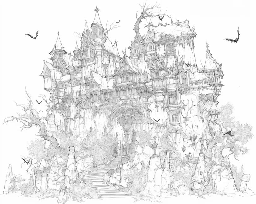 Mystical Old Castle