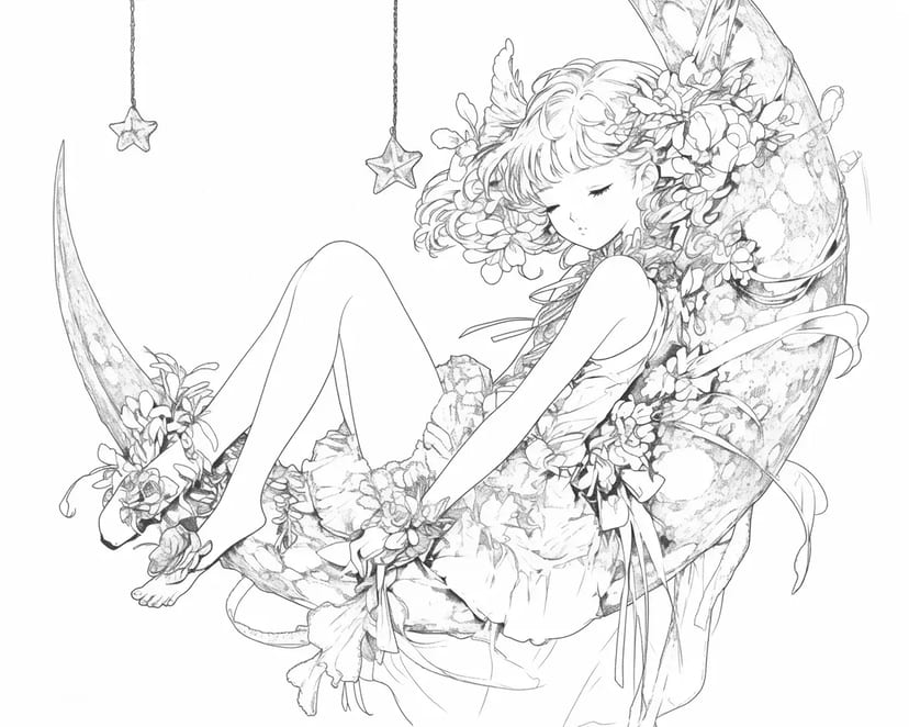 Girl on the Moon