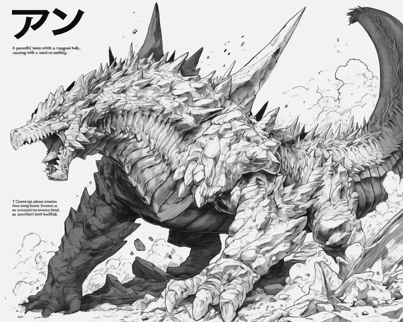 Dragón de Piedra Gigante