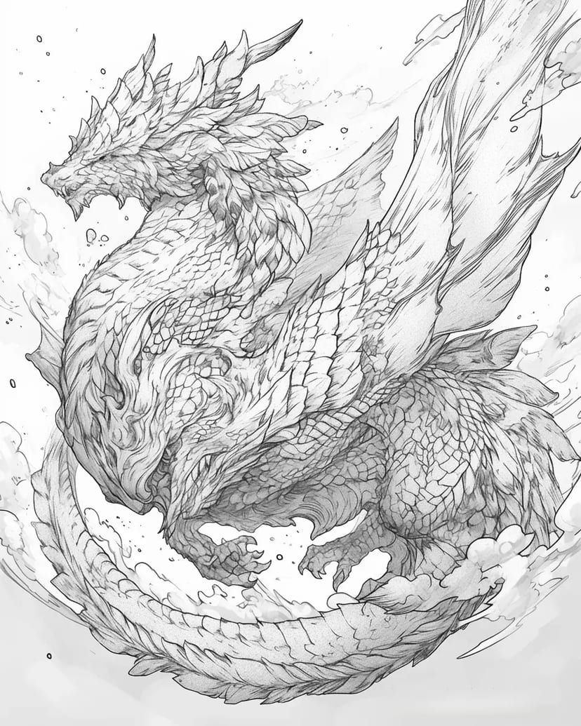 天空のドラゴン