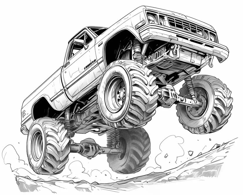 Monster Truck Jump