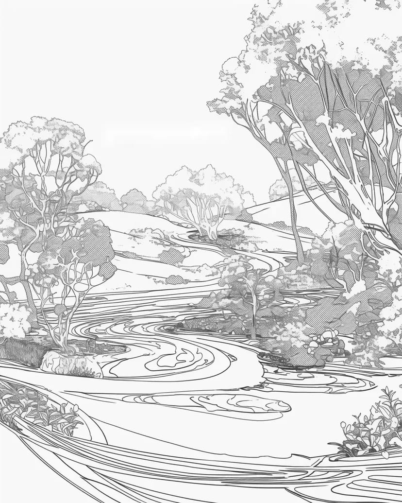 Paisaje de Chocolate de Ensueño