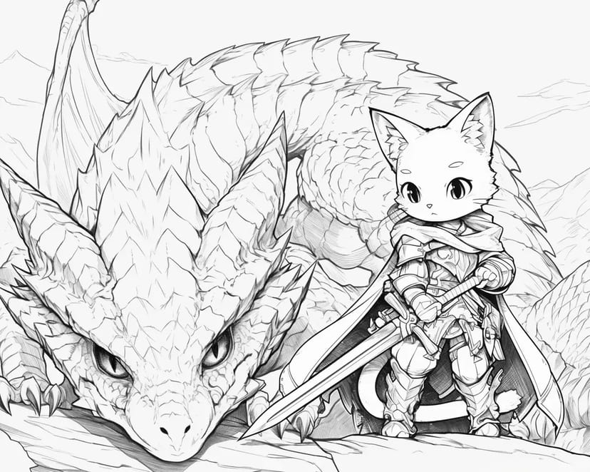 O Dragão e o Gato Valente