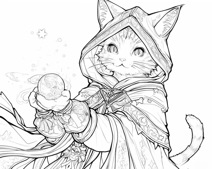 Chat Magique