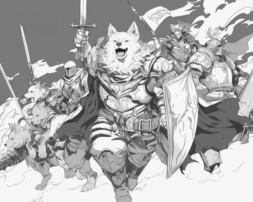 Valientes Caballeros Lobo