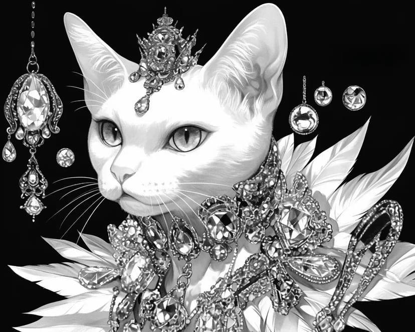 Kucing Permata Berkilau