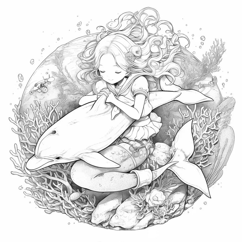 Aventure de Rêve avec Sirène et Dauphin
