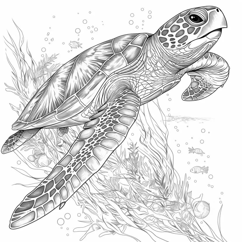 Aventura Oceánica: Viaje de la Tortuga Marina