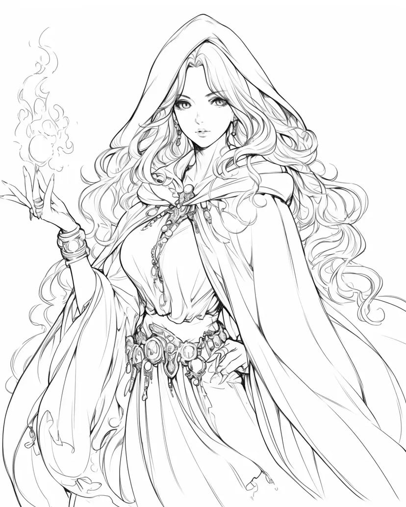 Enchanting Sorceress