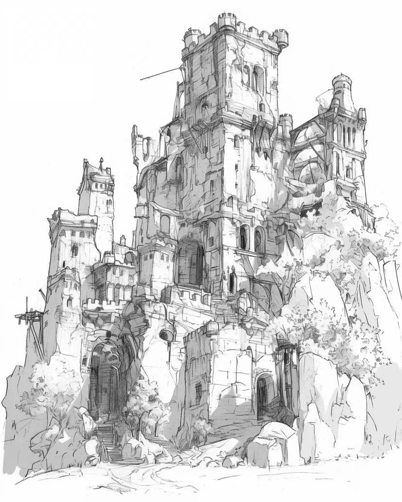 Ruins of an Ancient Castle