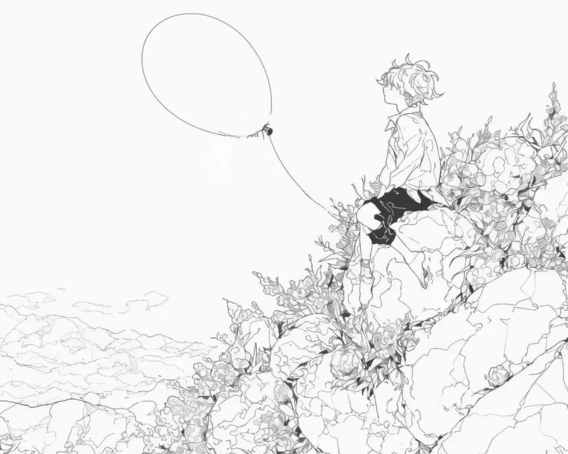 Niño con Globo