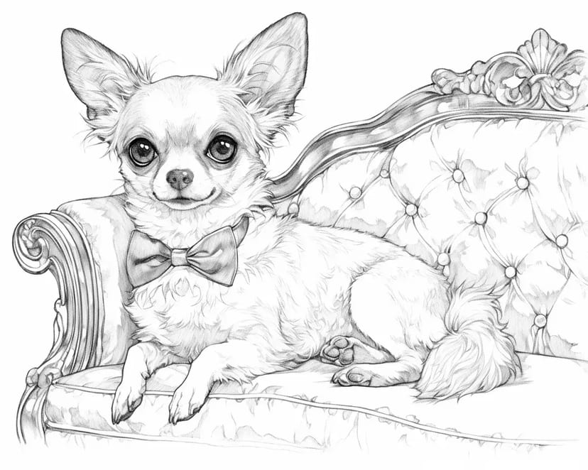 Chihuahua Élégant