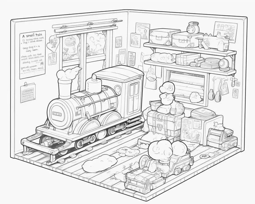 Cuarto del Pequeño Tren