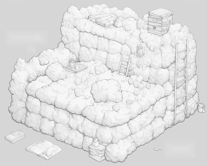 Habitación de Nubes Esponjosas
