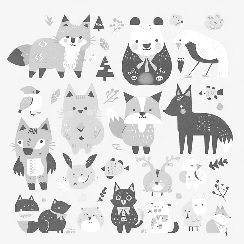 Animaux de la Forêt