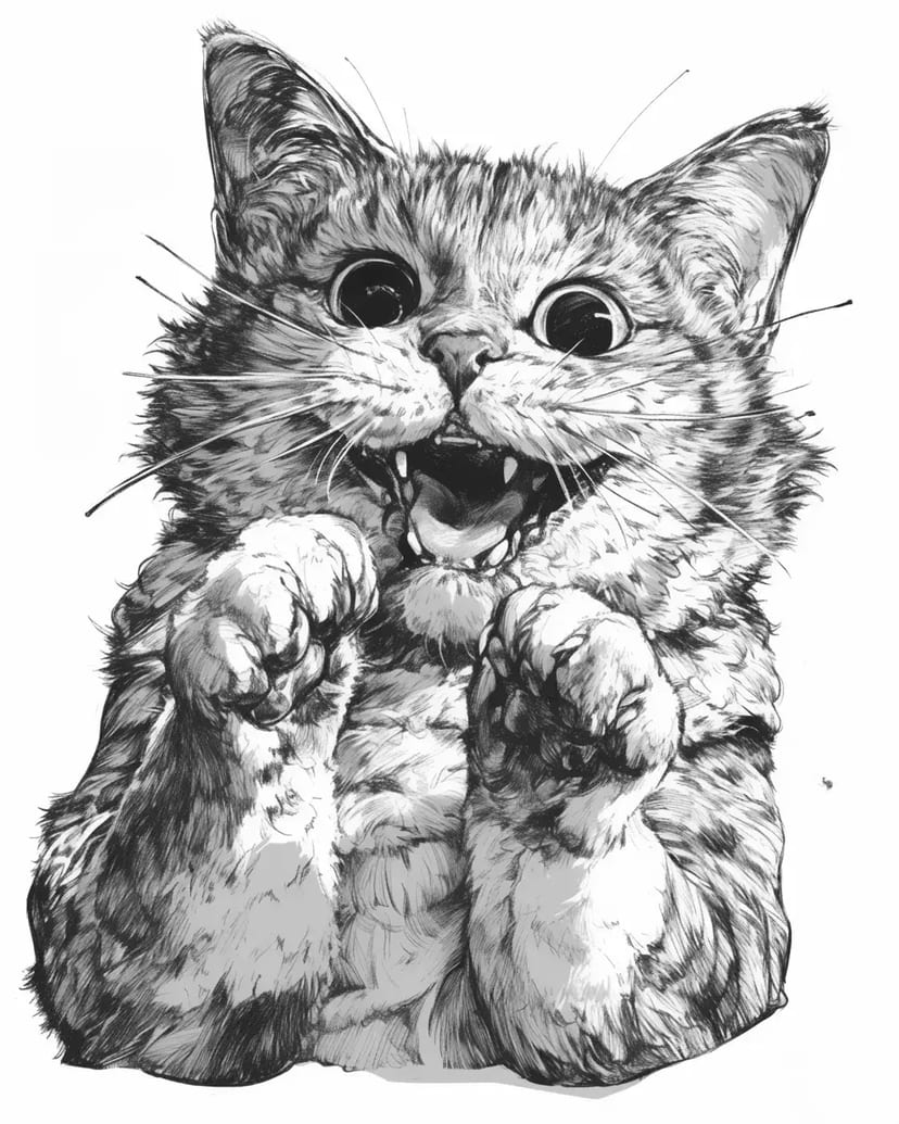 Kucing Terkejut