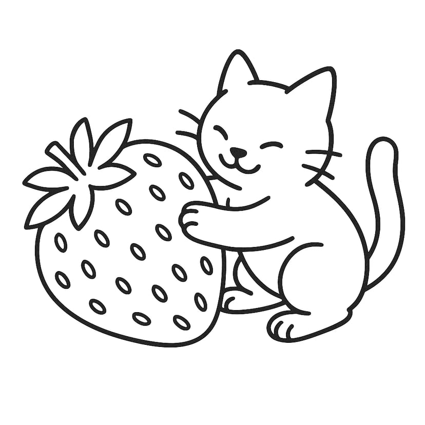 Fresa y Gato